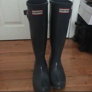 Hunter Glossy Rain Boots